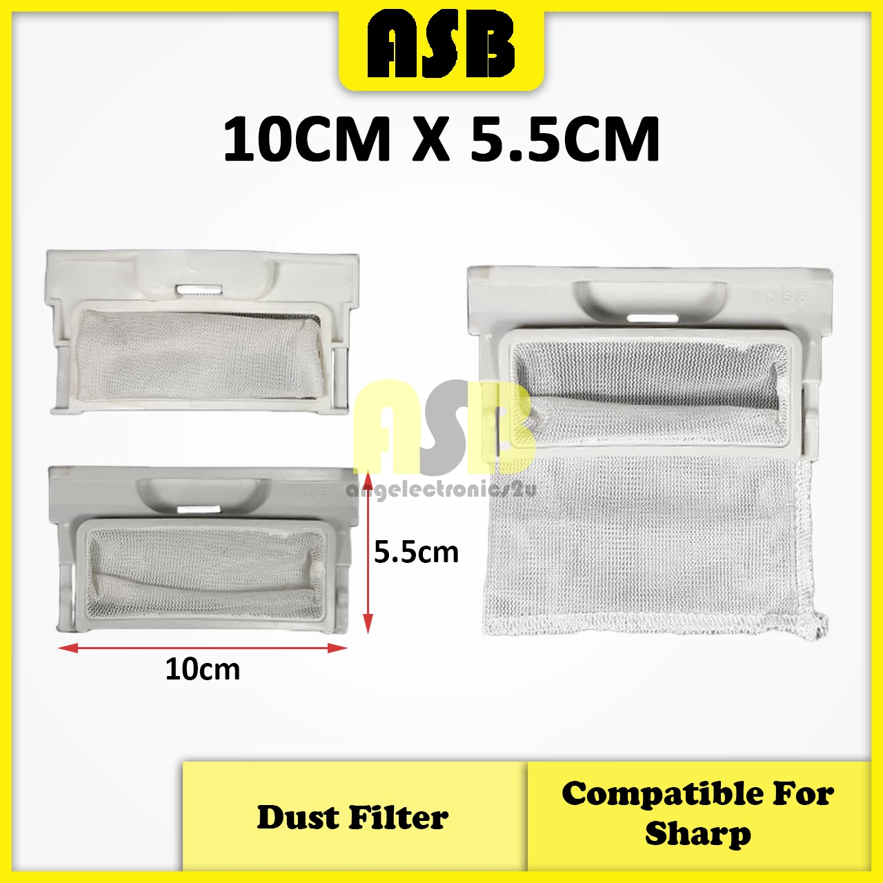 (1pc) ( Compatible : SHARP ) Washing Machine Dust Filter