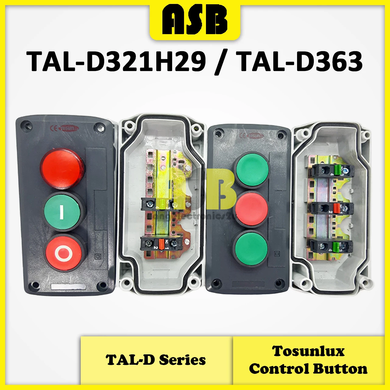 (1pc) Tosunlux TAL-D3 Series Control Station (TAL-D321H29 / TAL-D363) (550011487 / 550011488)