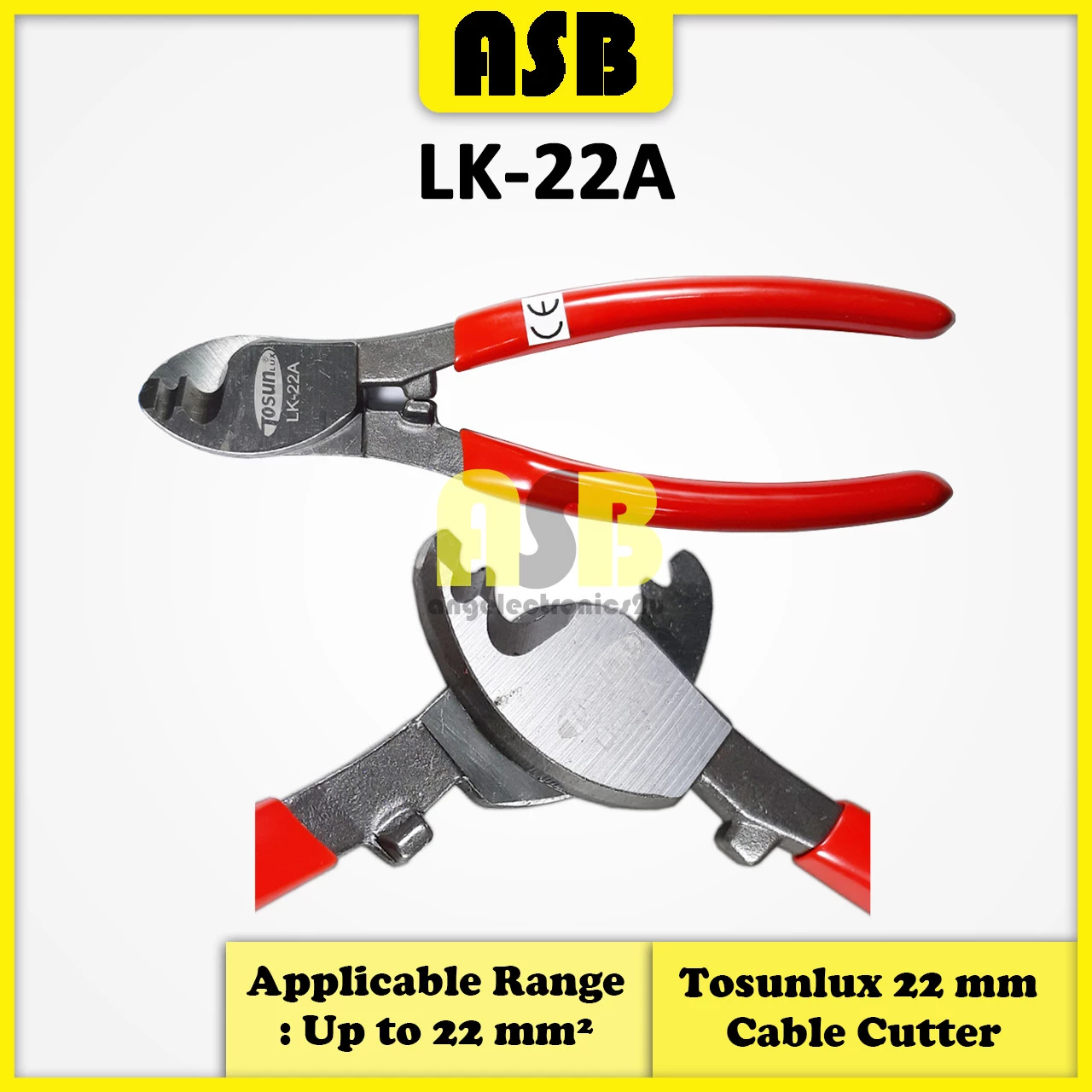 (1pc) Tosunlux LK-22A 22MM Cable Cutter / Pemotong Wayar ( 574003735 )