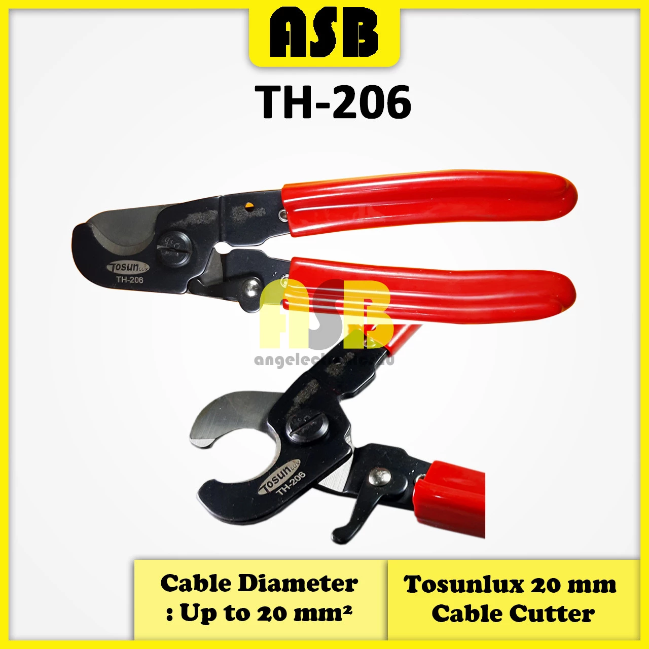 (1pc) Tosunlux TH-206 20MM Cable Cutter / Pemotong Wayar ( 574003736 )