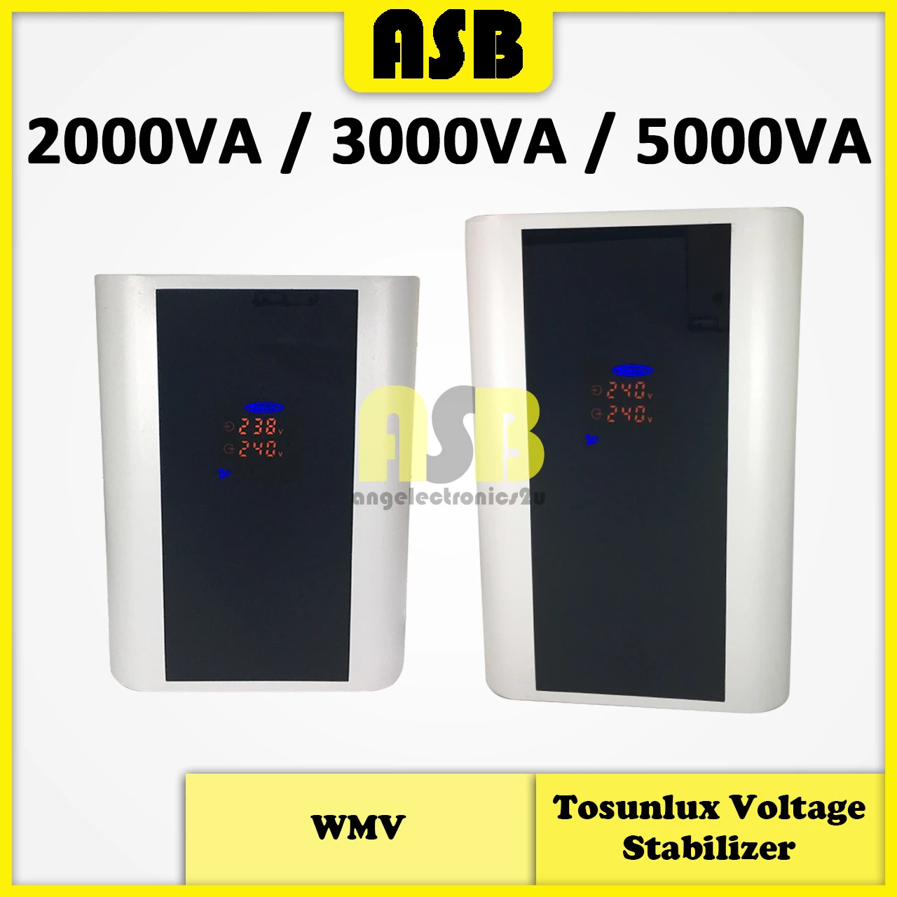 (1pc) TOSUNLUX Voltage Stabilizer WMV ( 2000VA / 3000VA / 5000VA )