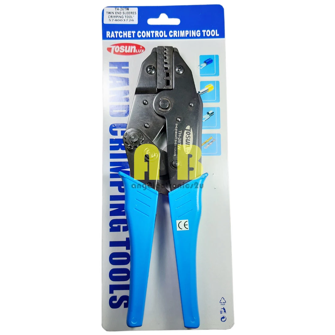 (1pc) Tosunlux TH-26TW Twin End Sleeves Crimping Tool / Alat Kelim ( 574003726 )