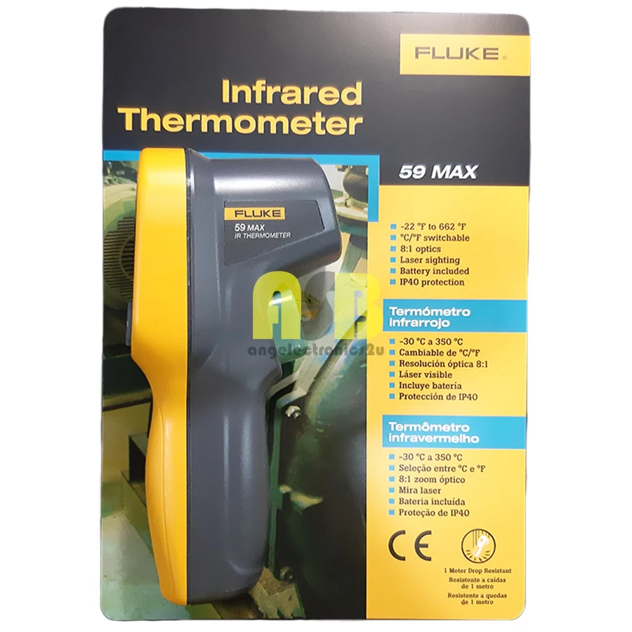 (1pc) Fluke 59 MAX Infrared Thermometer (362005038)