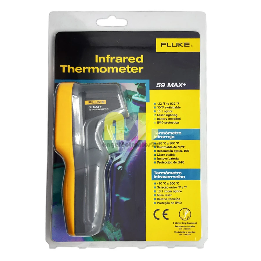 (1pc) Fluke 59 MAX+ Infrared Thermometer (362005039)