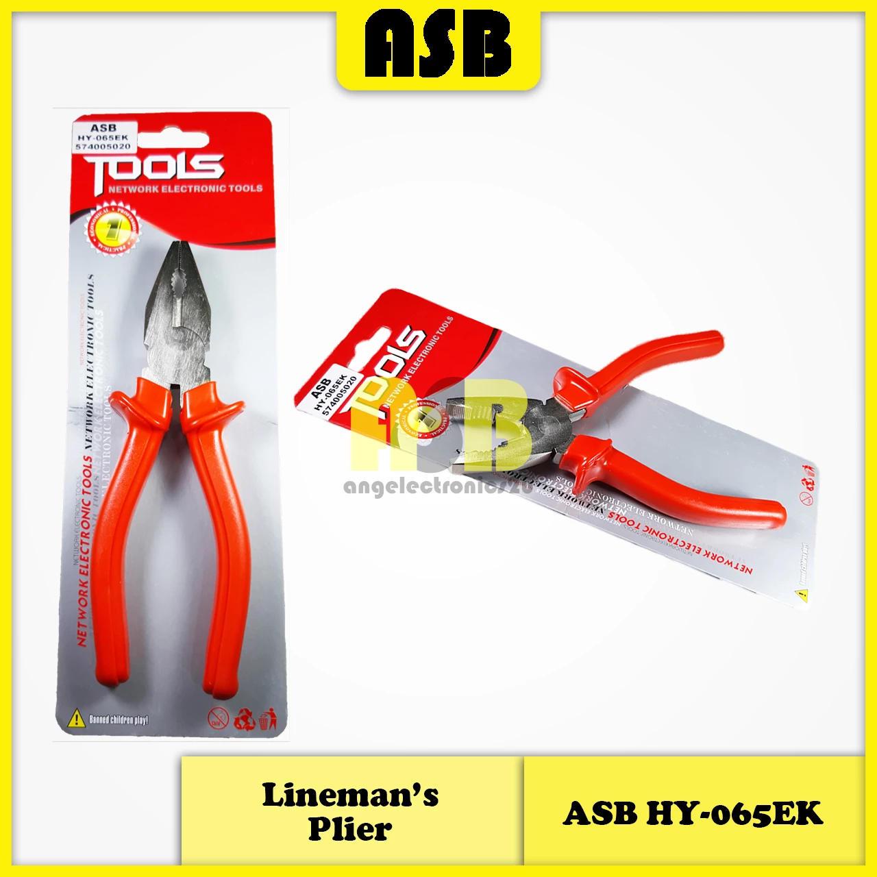 (1pc) ASB Lineman's Plier (HY-065EK) (6