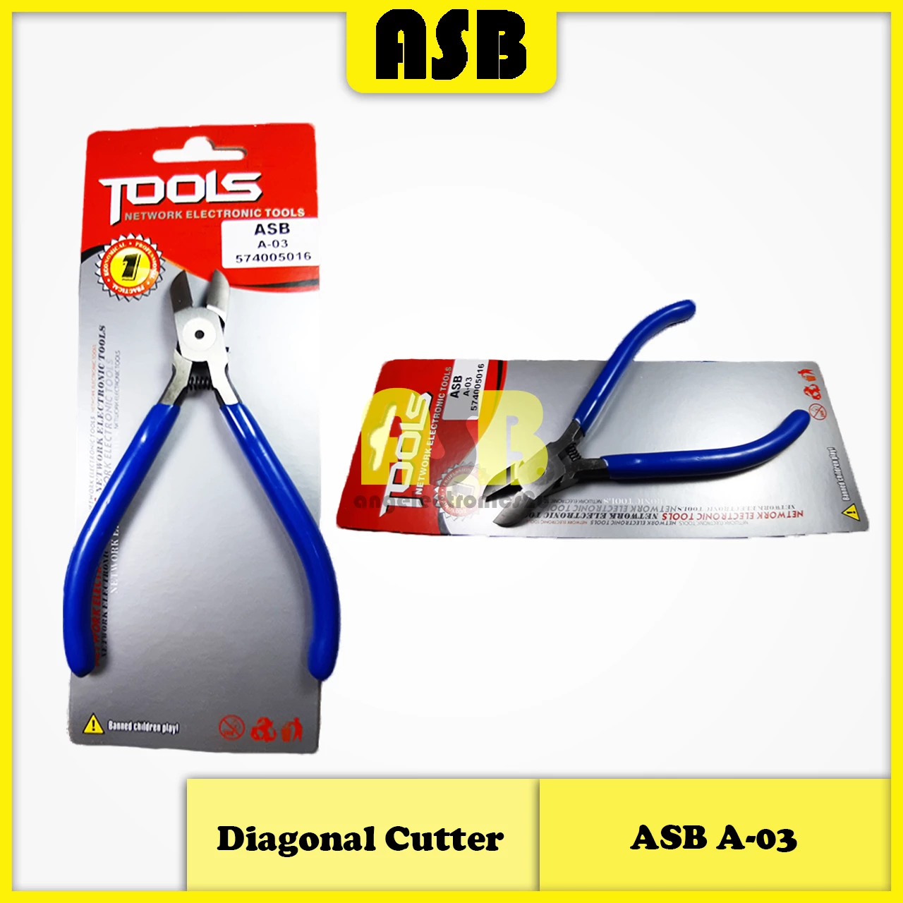 (1pc) ASB Diagonal Cutting Cutter (A-03) (5') (574005016)