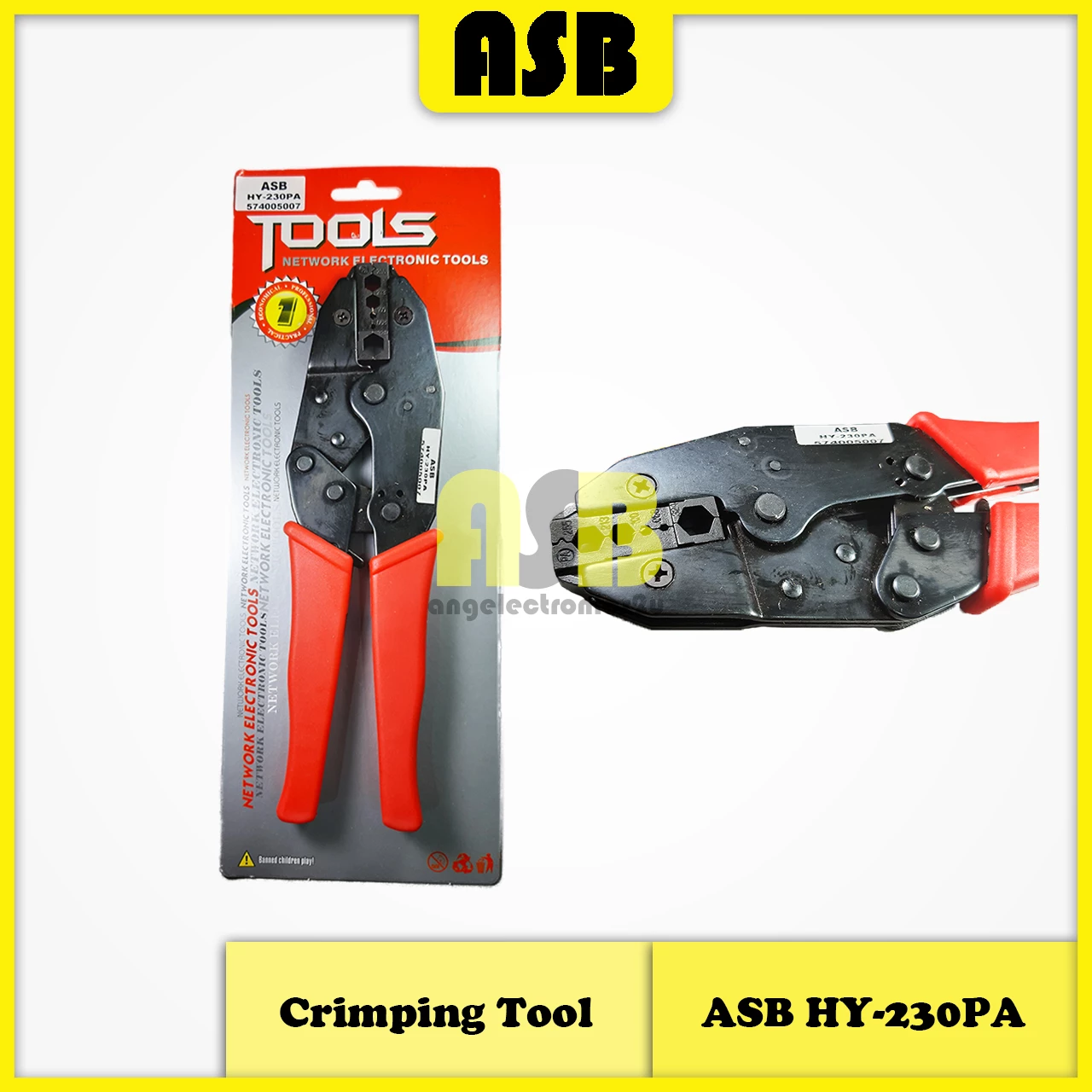 (1pc) ASB Crimping Plier (HY-230PA) (574005007)