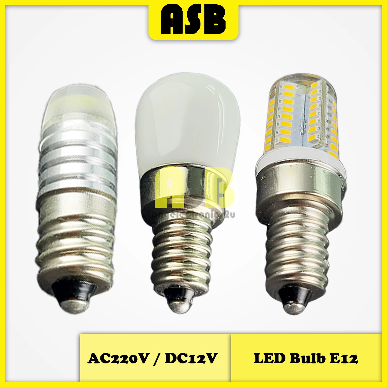 (1pc) LED / Fridge LED Bulb E12 ( AC220V / DC12V ) ( 2W / 3W ) ( Daylight / Warm White )