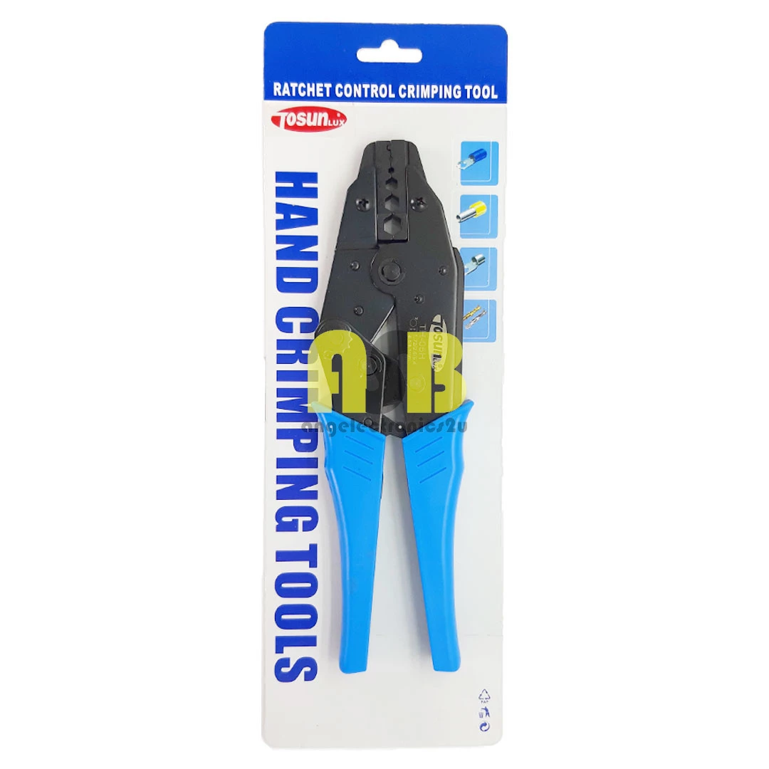 (1pc) Tosunlux TH-05H RG 58 / RG 59 / RG6 Plugs Modular Crimping Tool / Alat Kelim ( 574003730 )