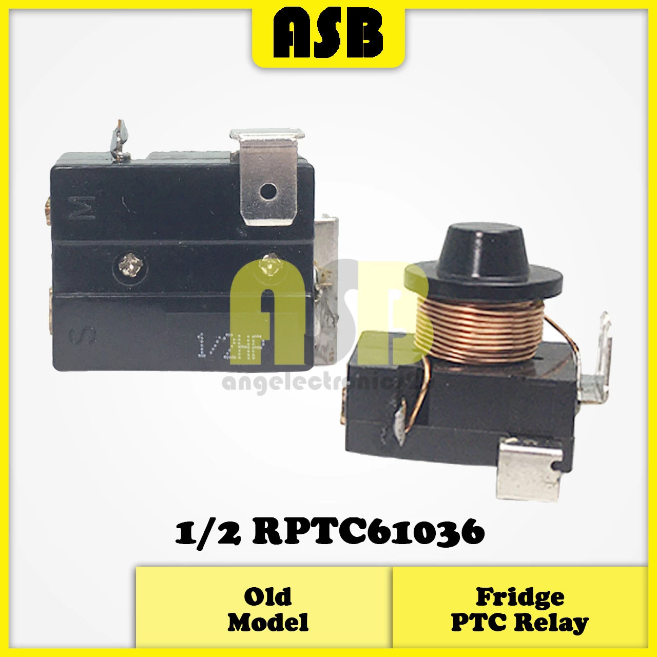 (1pc) Fridge PTC Relay ( 1/2 | 1/3 | 1/5 | 1/6 | 1/8 | 1/10 | 1/12 | 3/8 | 3/4 ) ( Old Model )