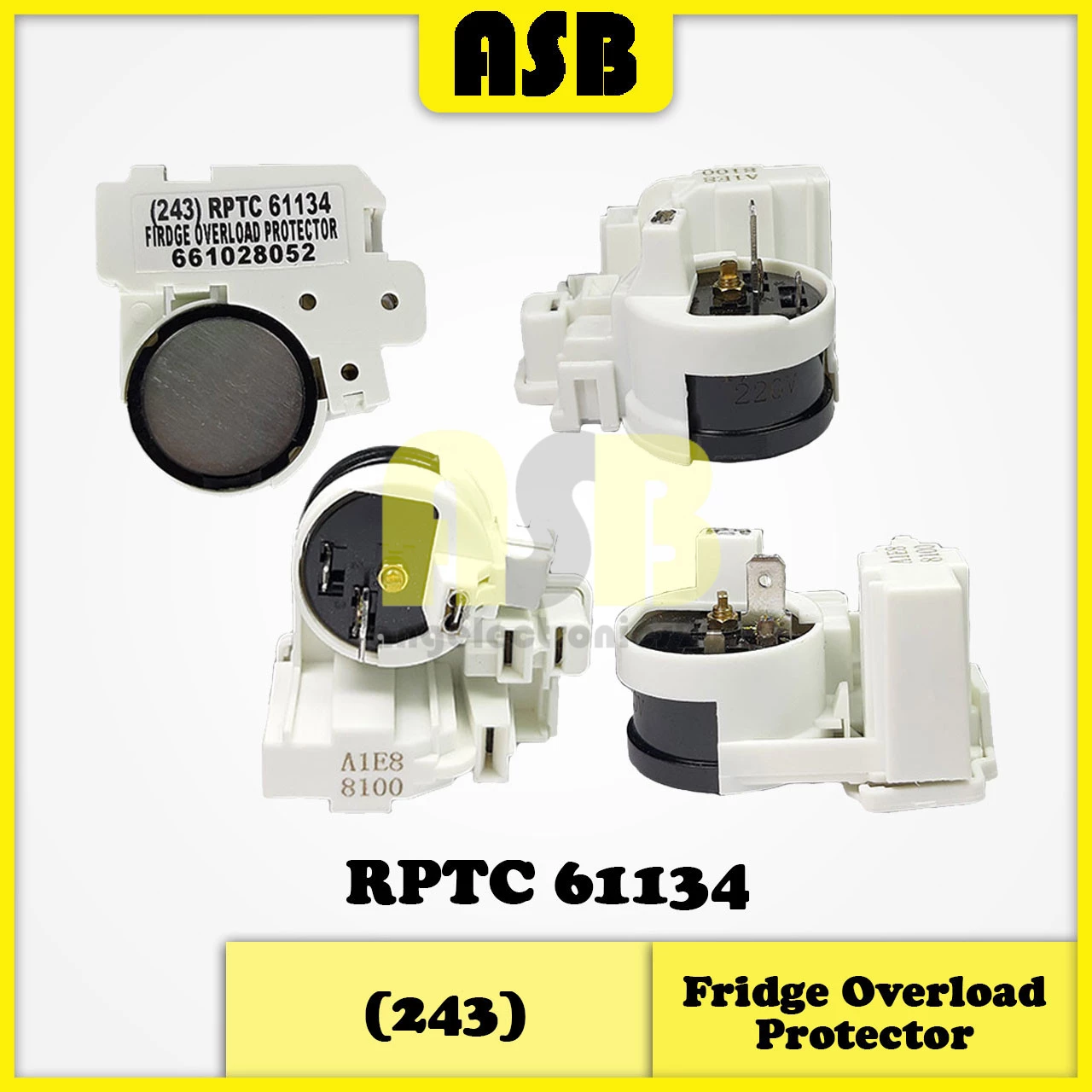 (1pc) Fridge Overload Protector RPTC 61134 ( 661028052 )