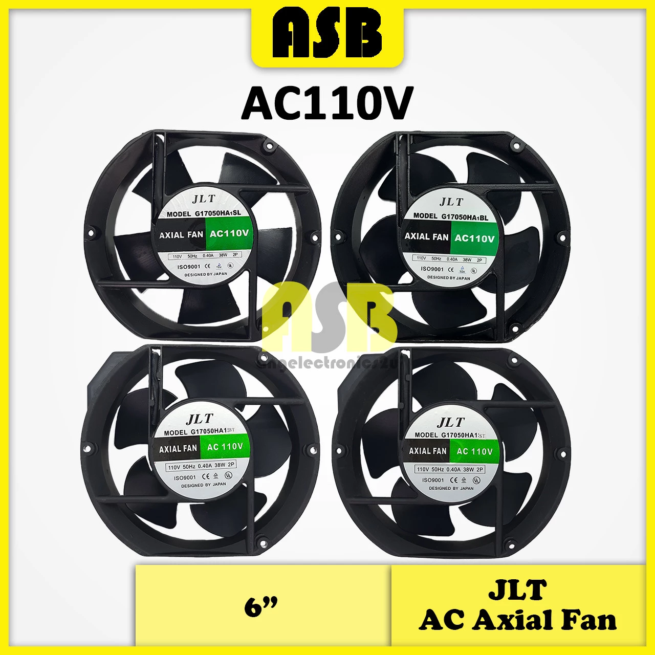 (1pc) JLT AC Strong Axial Fan ( AC110V ) ( 6