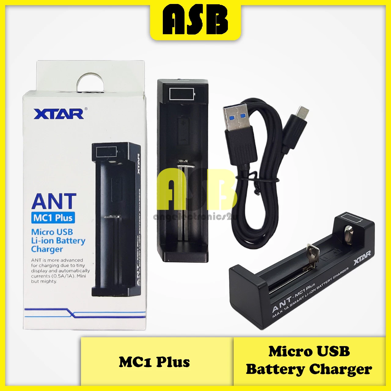 (1pc) XTAR MC1 Plus Micro Usb Battery Charger ( 033023158 )