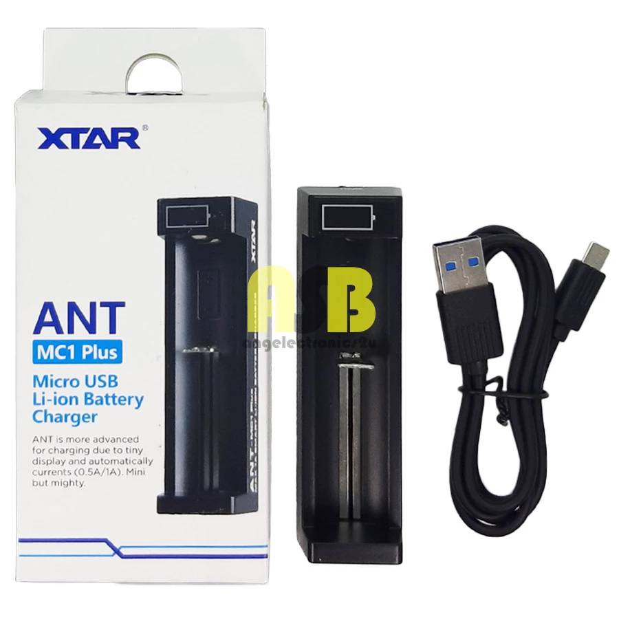 (1pc) XTAR MC1 Plus Micro Usb Battery Charger ( 033023158 )