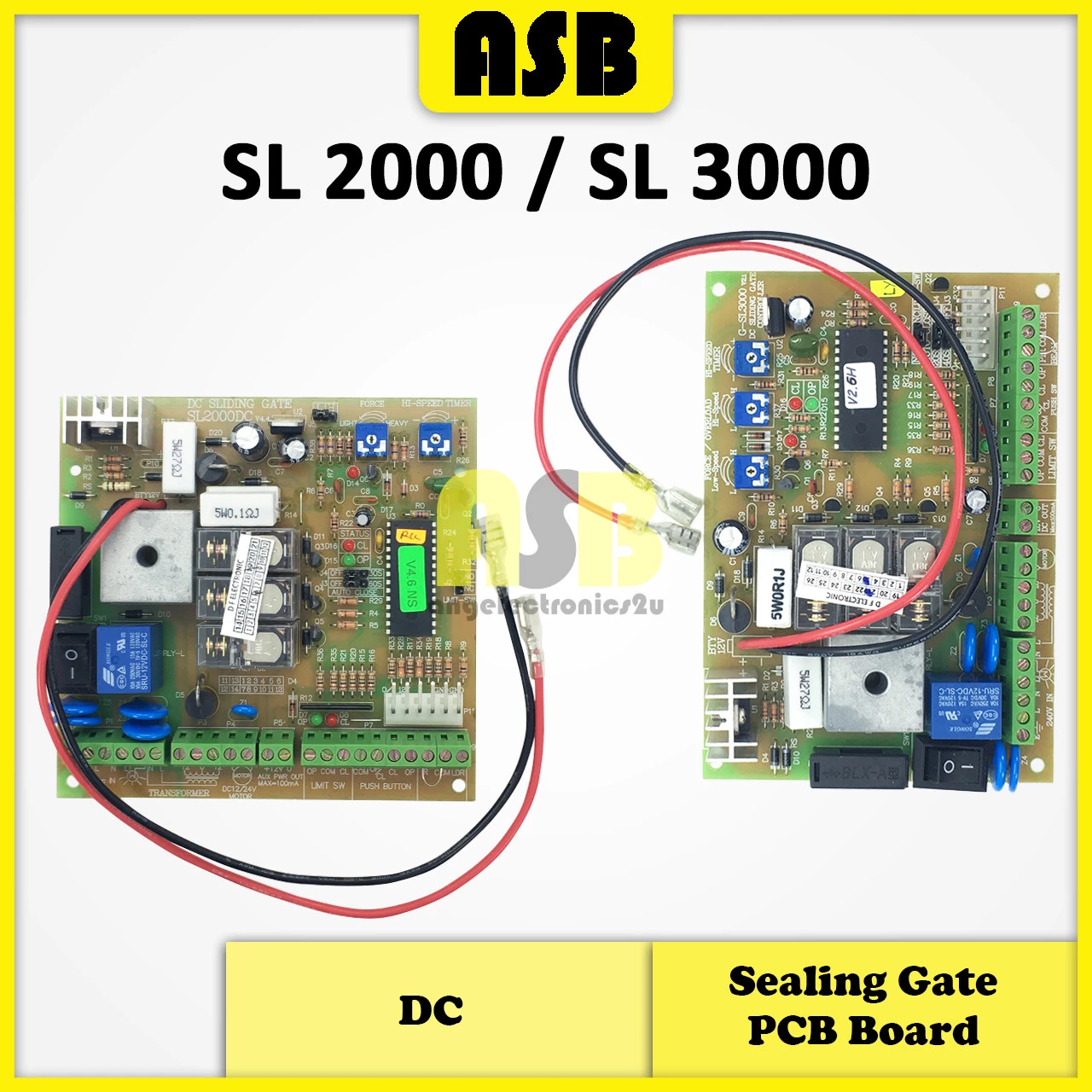 (1pc) Sealing Gate PCB Board ( DC ) ( SL 2000 / SL 3000 )