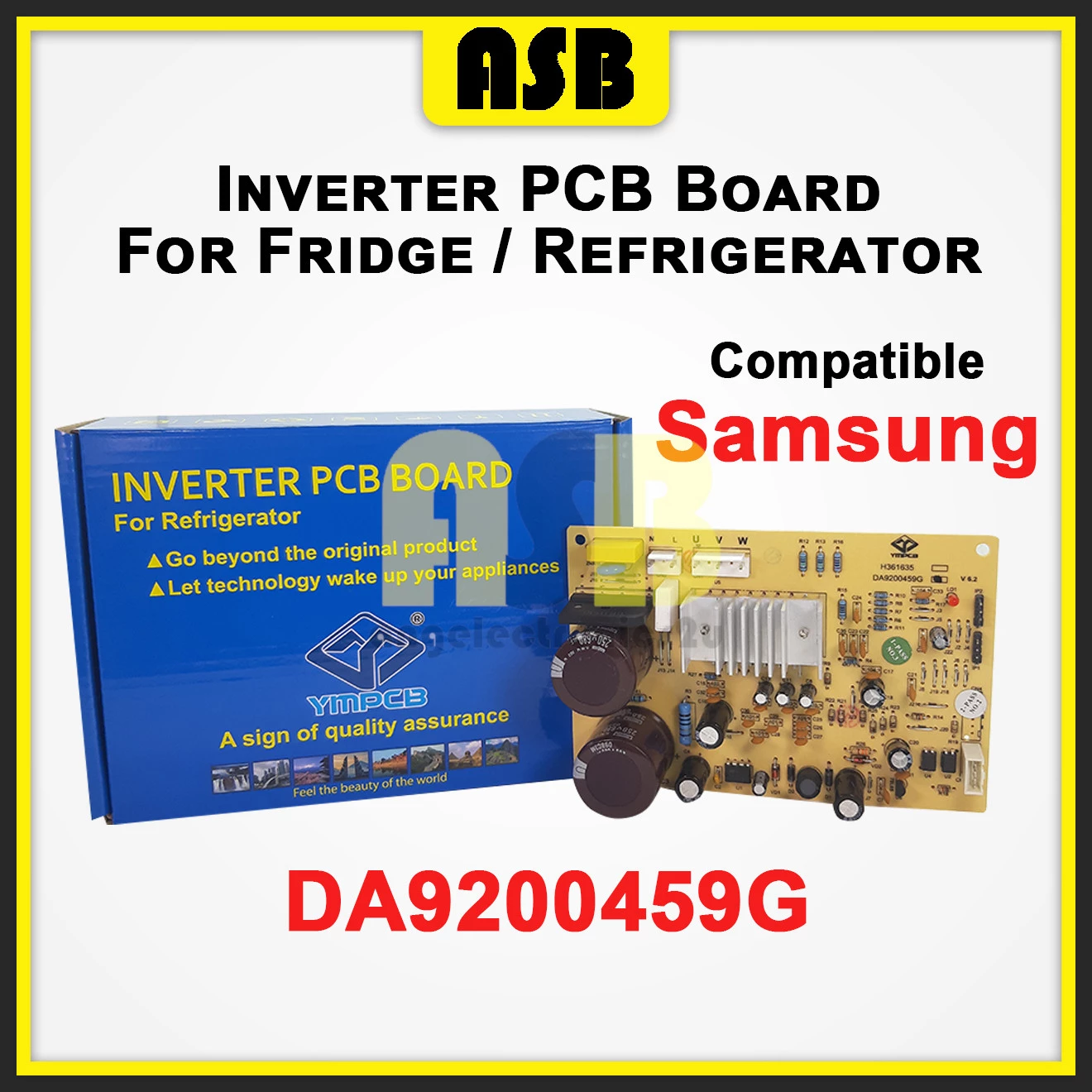 (1pc) ( Compatible : SAMSUNG ) Fridge / Refrigerator Inverter PCB BOARD DA9200459G (661013246)