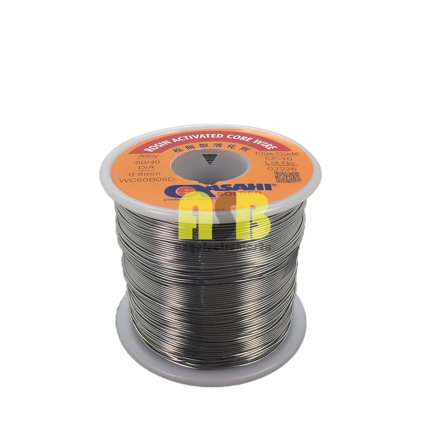 (1pc) 1kg ASAHI Solder Lead 0.8mm / 1.0mm / 1.2mm