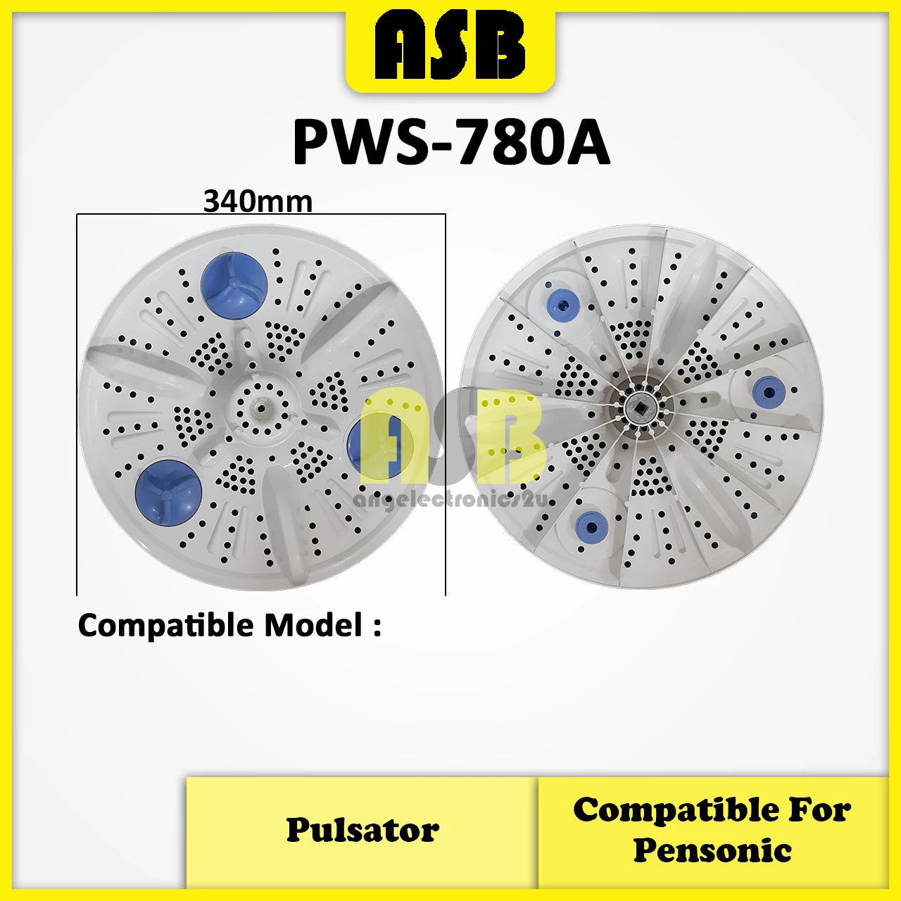 (1pc) ( Compatible : PENSONIC ) Washing Machine Pulsator