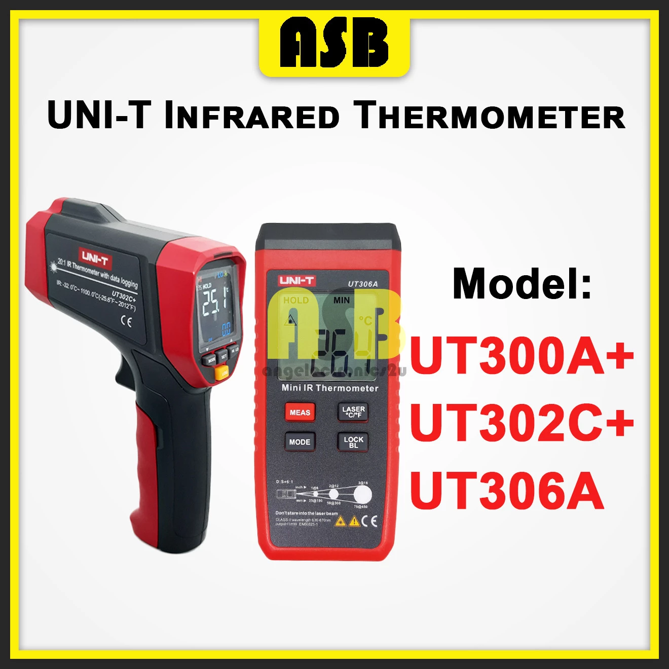 UNI-T UT300A+ infrared thermometer