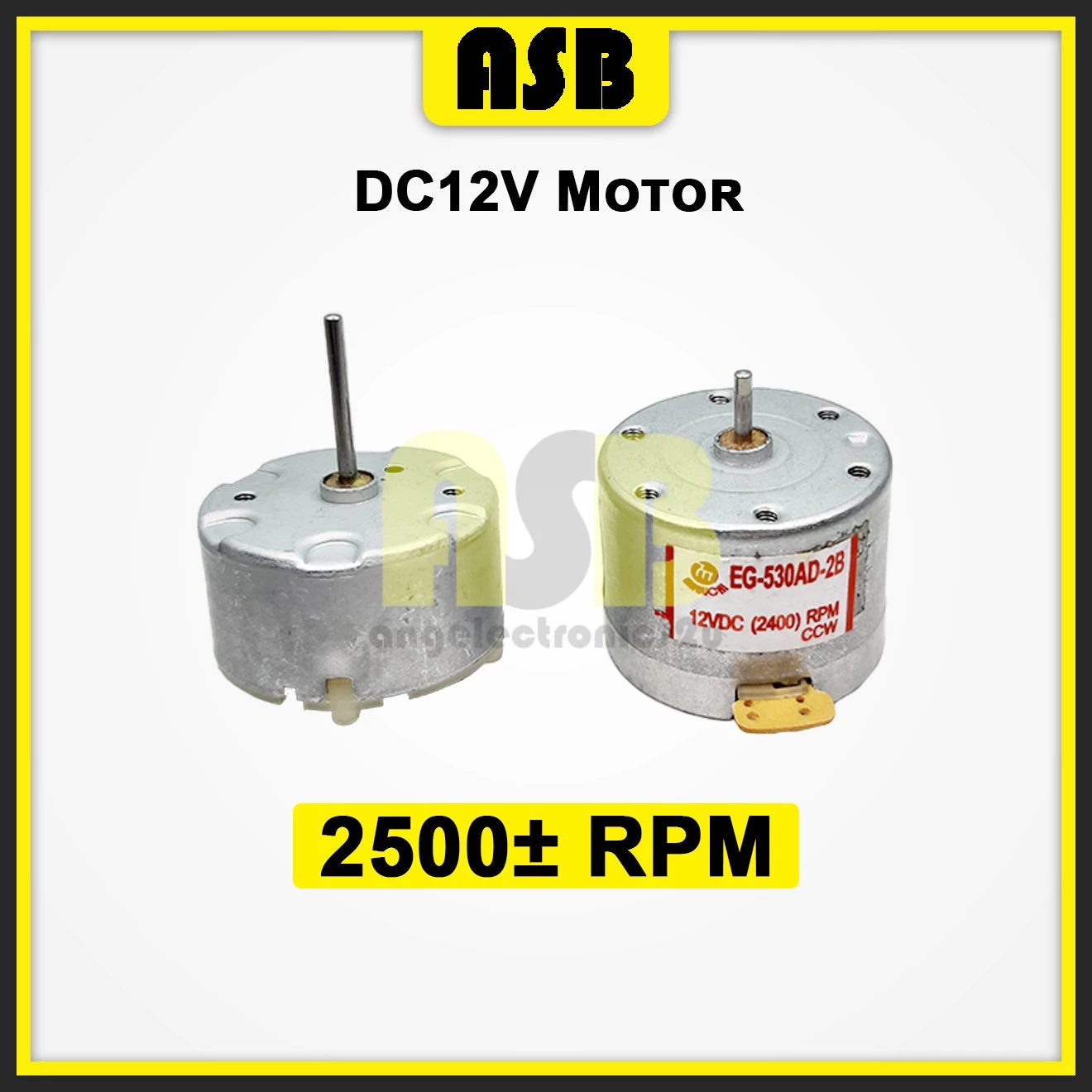 (1pc) DC Motor DC12V ( RF-500TB-12560 / EG530 )