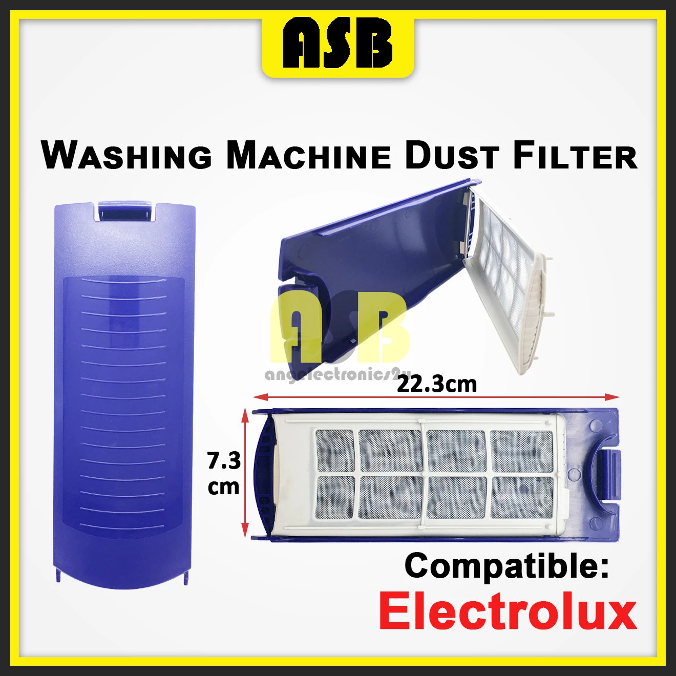(1pc) ( Compatible : Electrolux ) Washing Machine Dust Filter ( 661020104 )