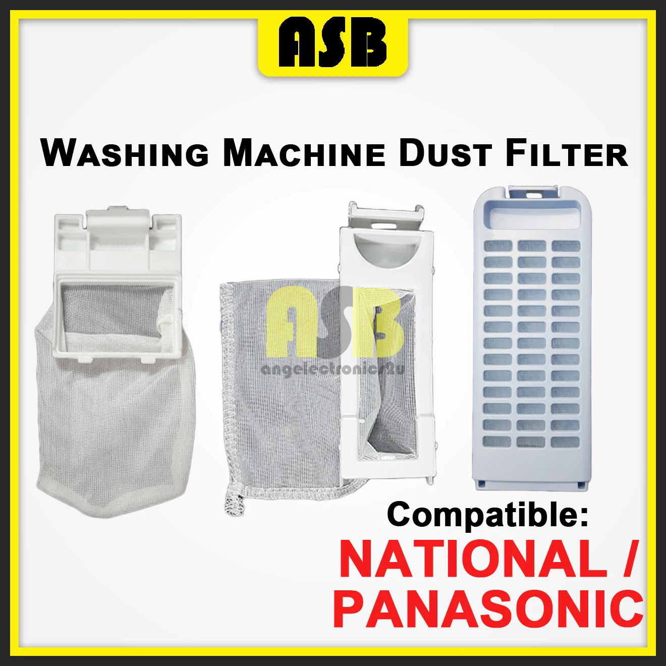 (1pc) ( Compatible : NATIONAL / PANASONIC ) Washing Machine Dust Filter