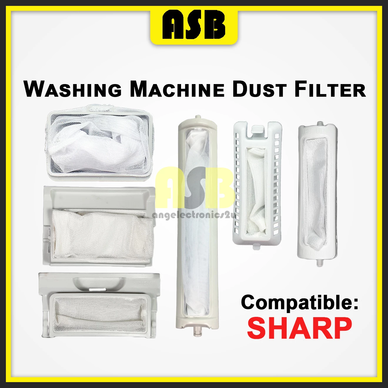 (1pc) ( Compatible : SHARP ) Washing Machine Dust Filter