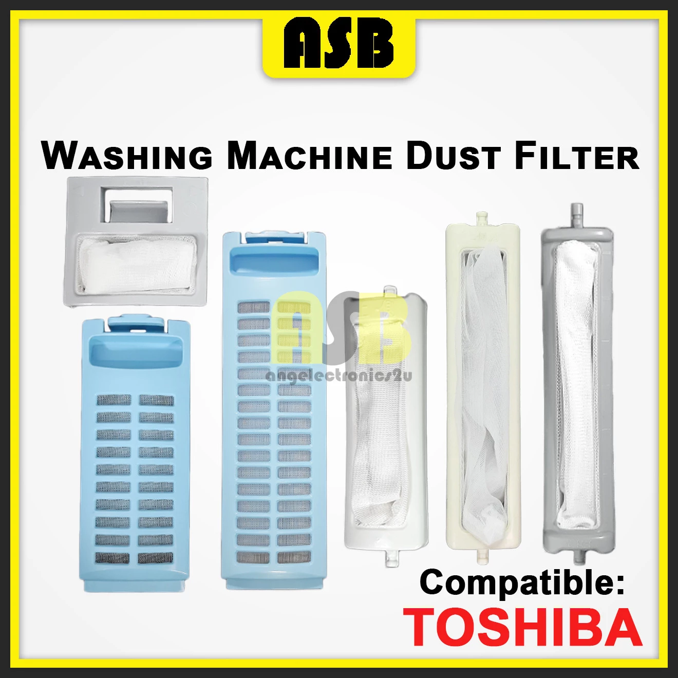 (1pc) ( Compatible : TOSHIBA ) Washing Machine Dust Filter