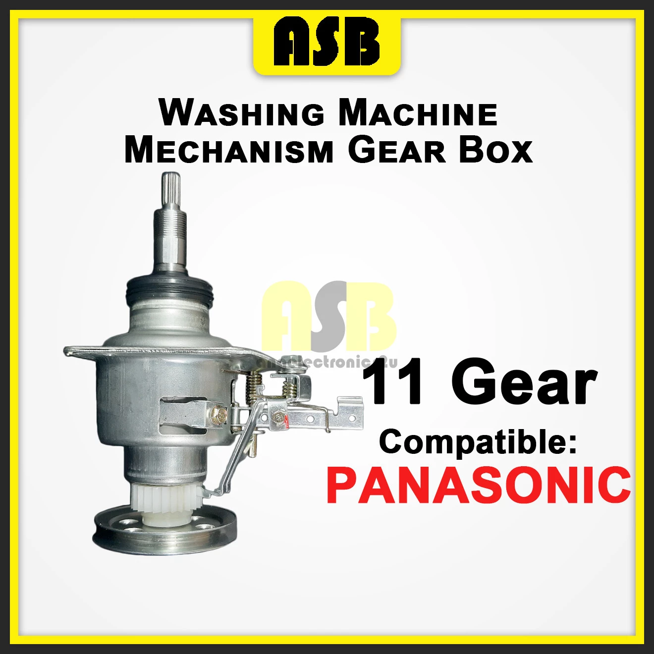 (1pc) ( Compatible : PANASONIC ) Washing Machine Mechanism Gear Box ( 11 Gear )