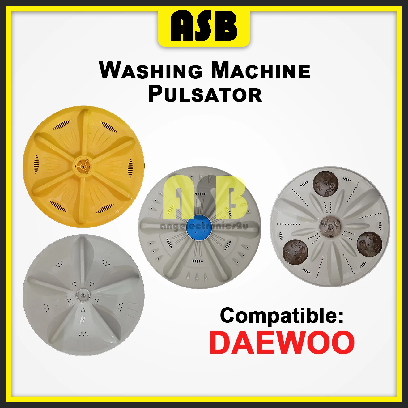 (1pc) ( Compatible : DAEWOO ) Washing Machine Pulsator