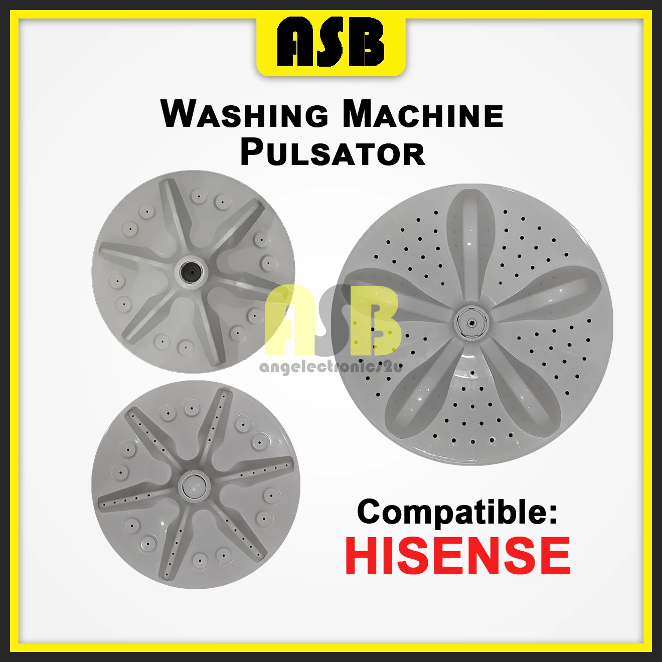 (1pc) ( Compatible : HISENSE ) Washing Machine Pulsator