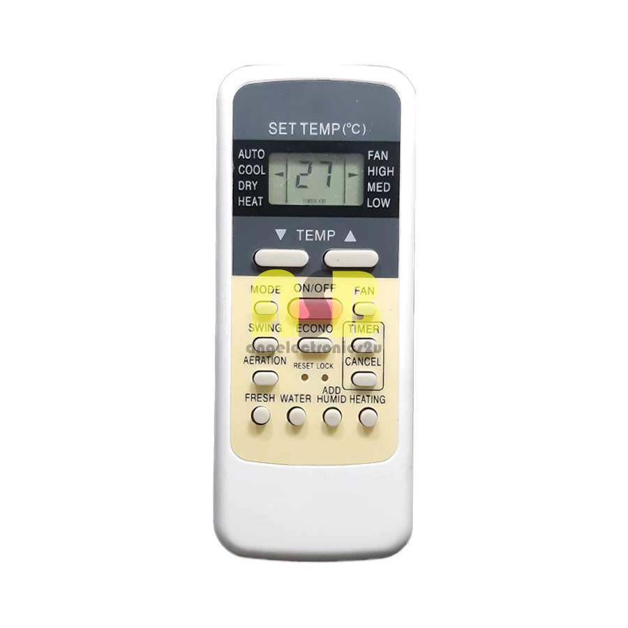 (1pc) ( Compatible : Midea ) Multi / Universal Air Cond Aircond Conditioner Remote Control 空调遥控器