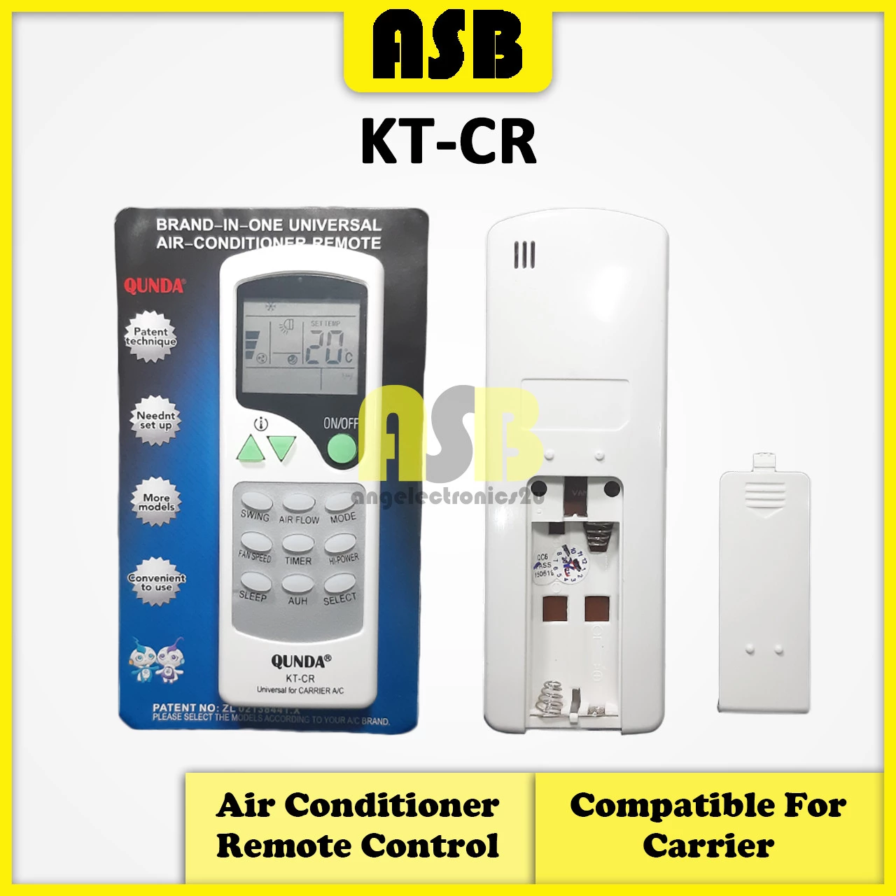 (1pc) ( Compatible : Carrier ) Multi / Universal Air Cond Aircond Conditioner Remote Control 空调遥控器