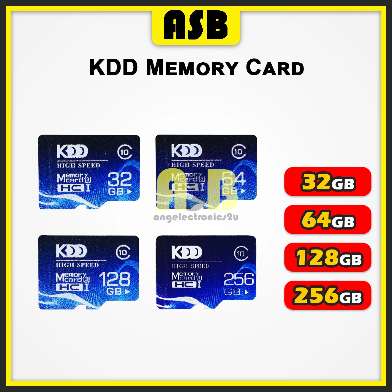 (1pc) KDD Memory Card ( 32GB / 64GB / 128GB / 256GB )