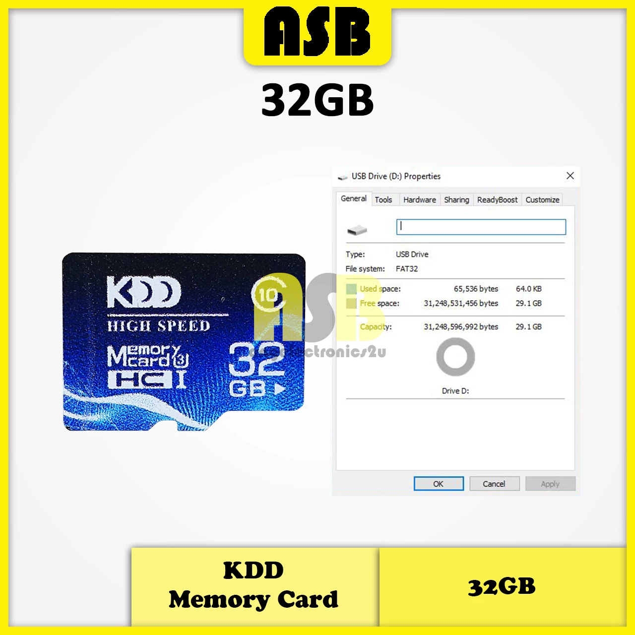 (1pc) KDD Memory Card ( 32GB / 64GB / 128GB / 256GB )