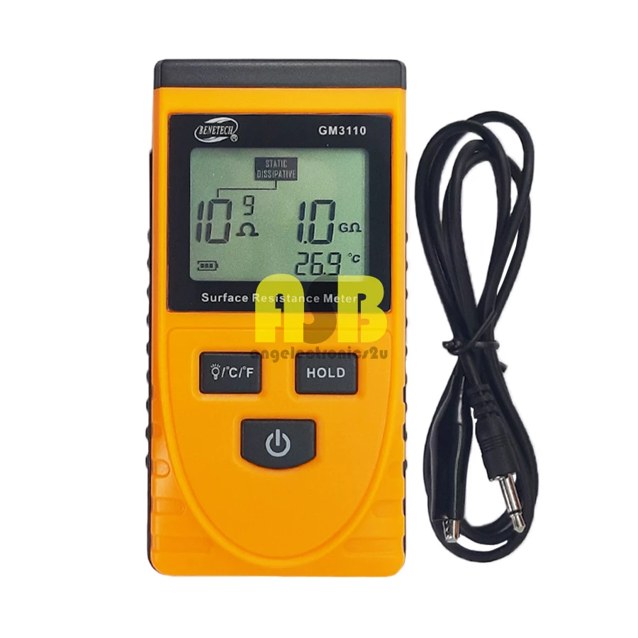 (1pc) BENETECH GM3110 Surface Resistance Meter