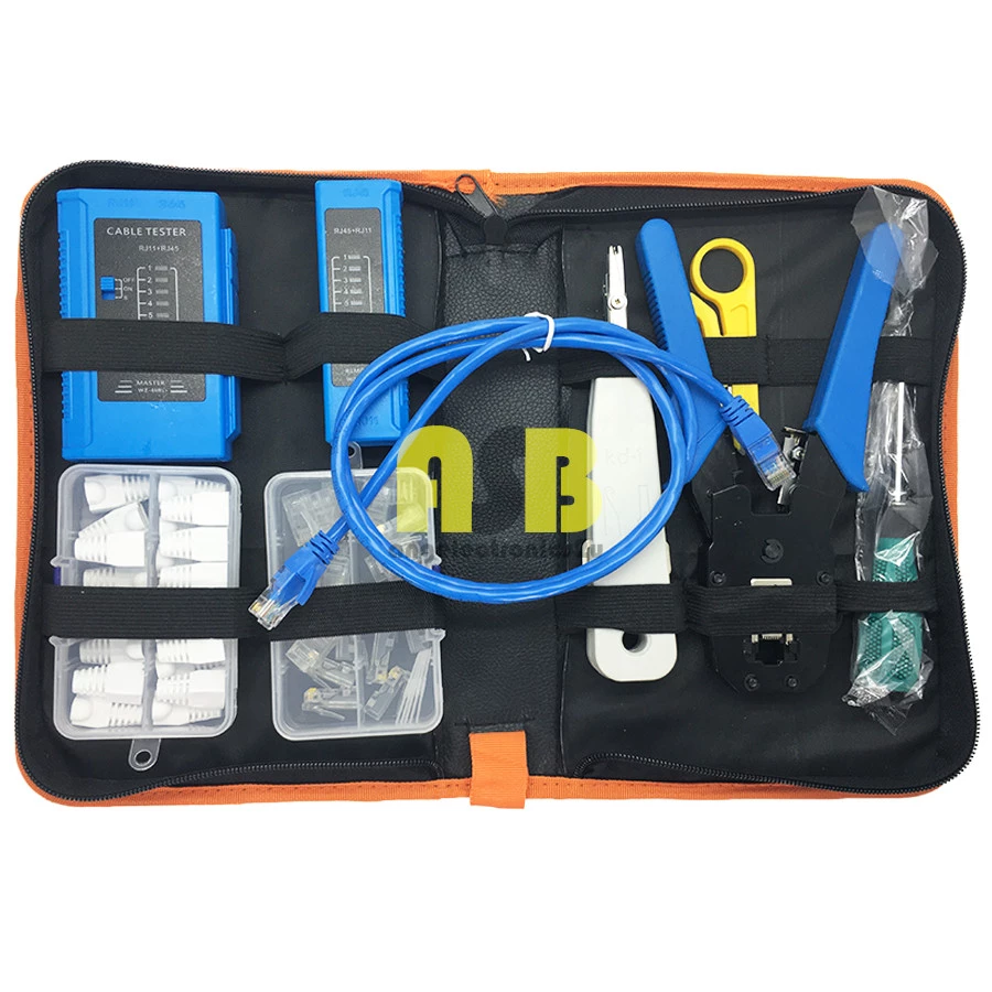 (1set) Network Tool Set Beg Screwdriver LAN Cable Wire Stripper Cable Tester ( Starter Set / Advance Set )