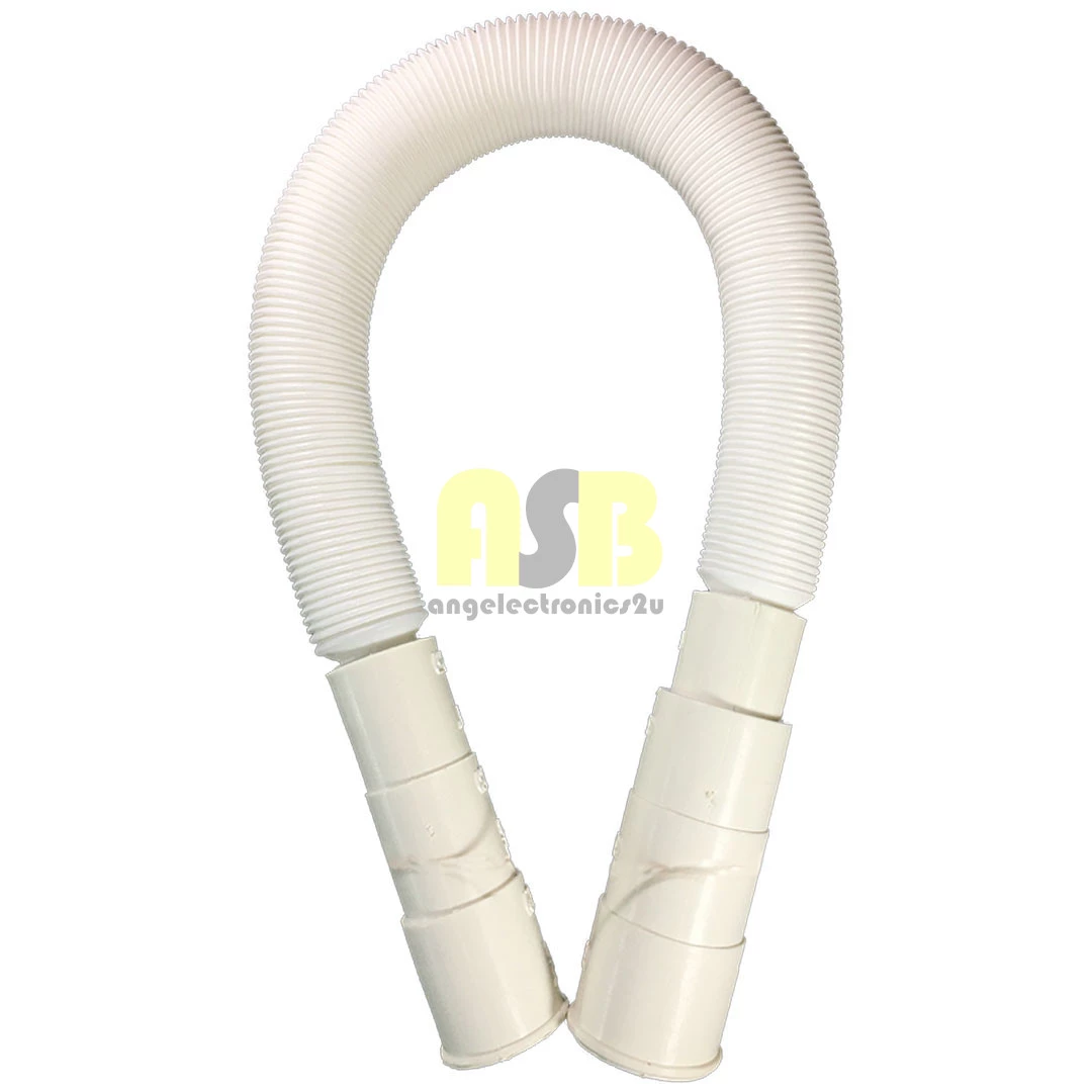 (1pc) ( Compatible : Multi ) Washing Machine Outlet Hose 6 / 7 Size Holes Soft ( Flexible , Cuttable ) 1.8 Meter