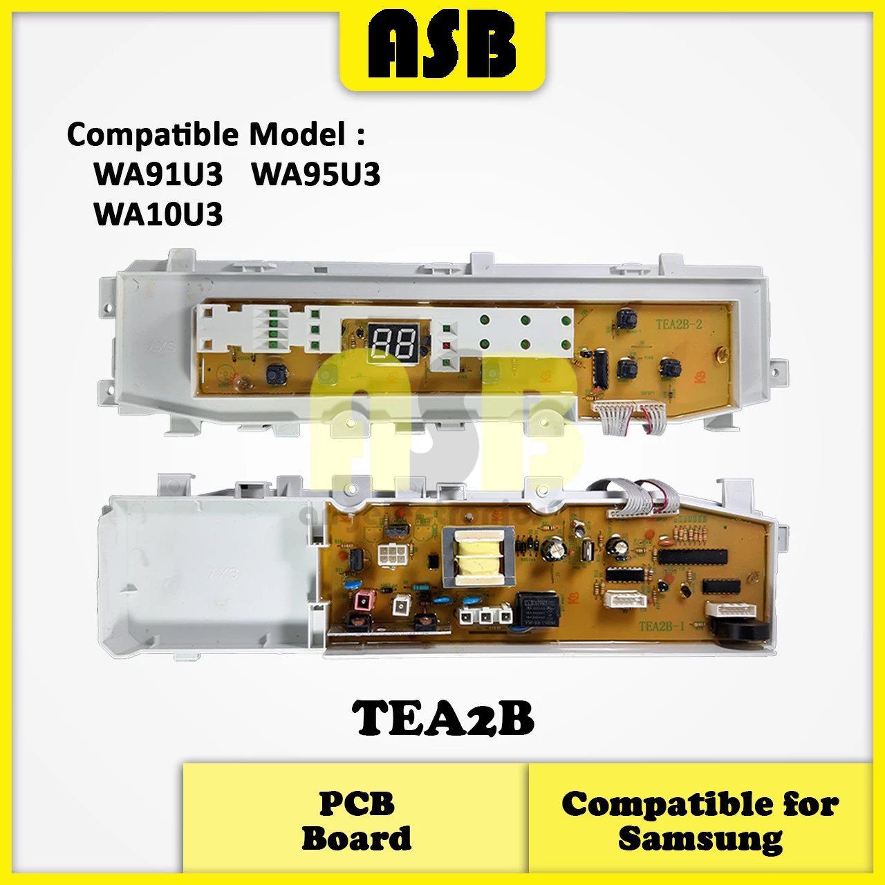 (1pc) ( Compatible : SAMSUNG ) Washing Machine PCB Board  / Papan Litar