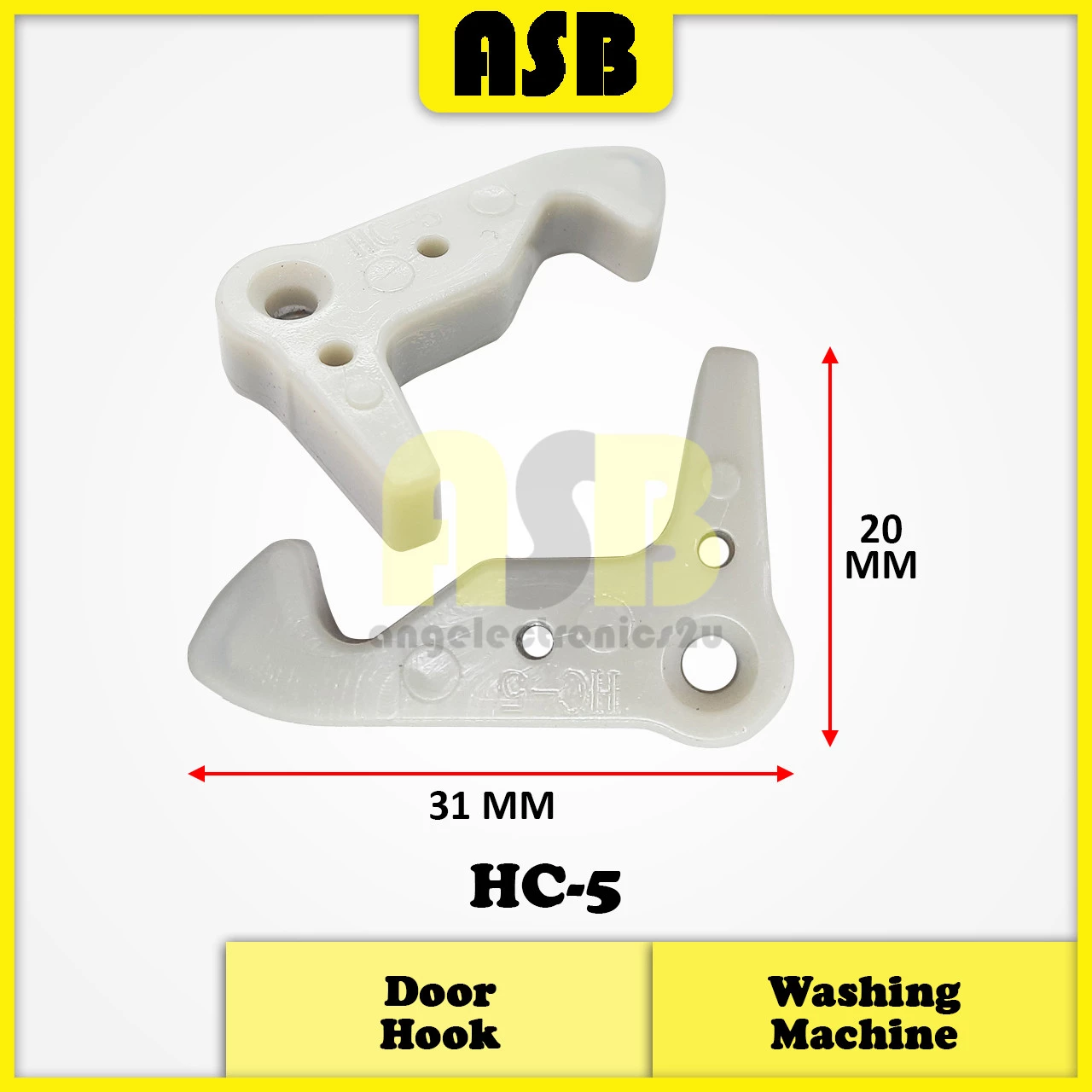 (1pc) Washing Machine Door Hook