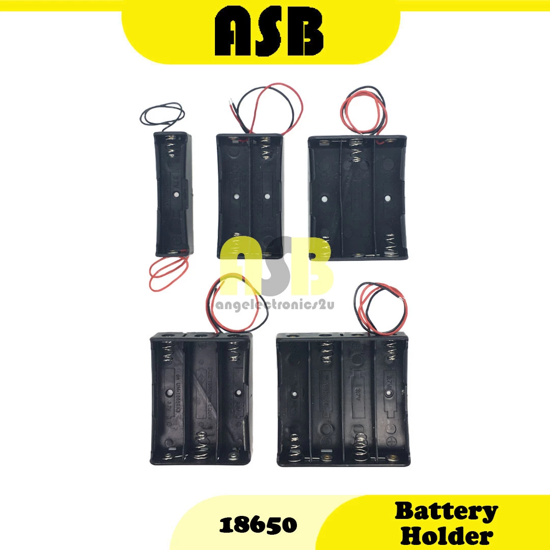 (1pc) Battery Holder 18650 ( 2Wire ) ( X1 / X2 / X3 / X4 / X3 (A) )