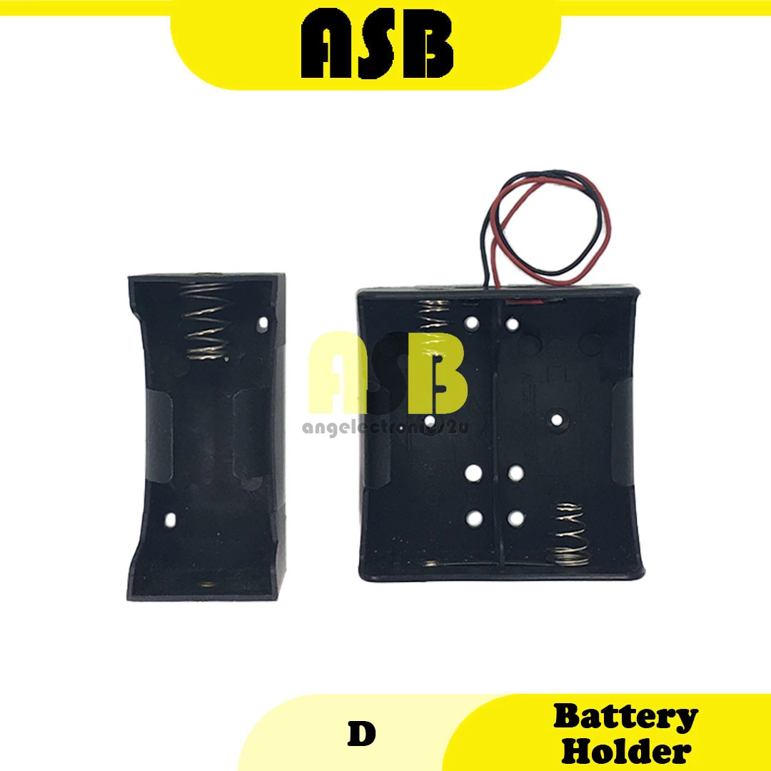 (1pc) Battery Holder D ( 2 Wire ) ( X1 / X2 )