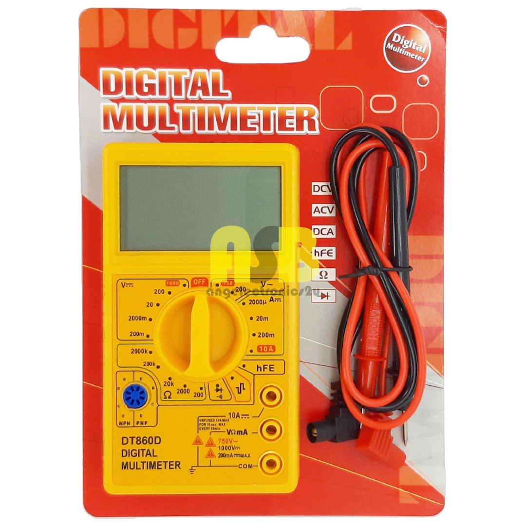 (1pc) Digital Multimeter ( DT-860D ) ( 362002176 )