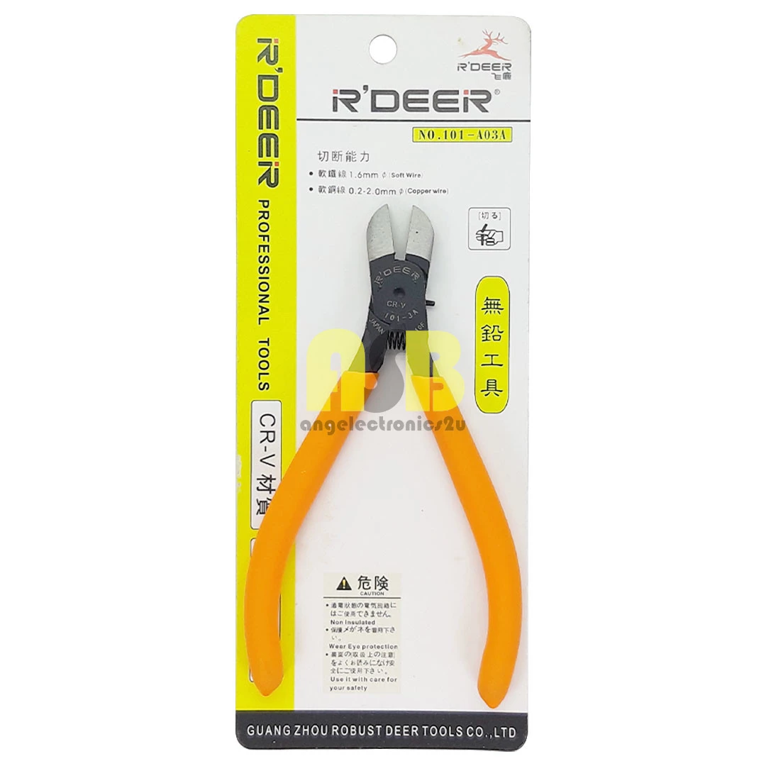 (1pc) Robust Deer RT-101-A-035 Wire Cutter / Pemotong Wayar ( 574003547 )