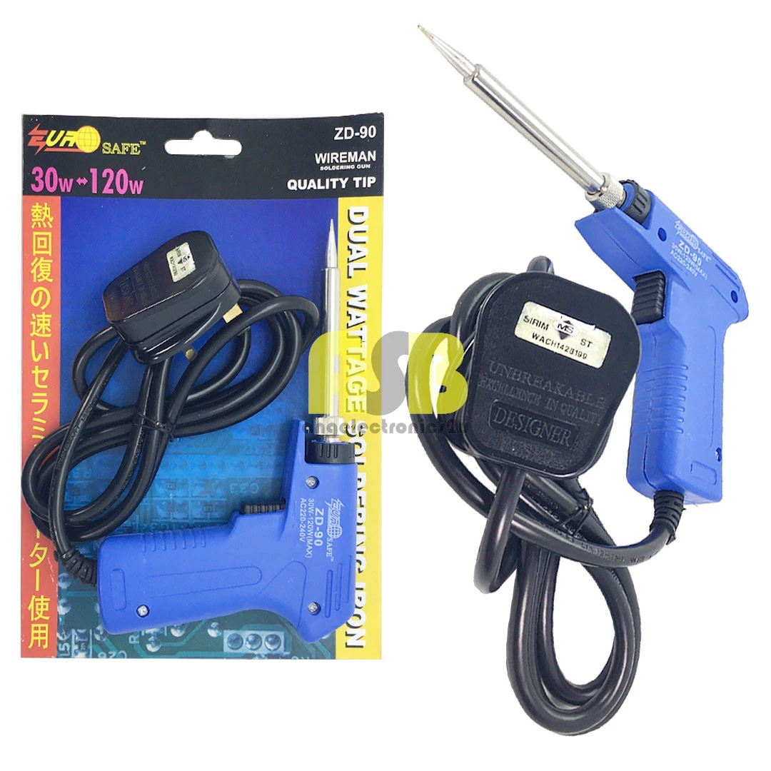 (1pc) EUROSAFE Soldering Gun ZD-90 ( 23W - 120W ) ( 541003002 )