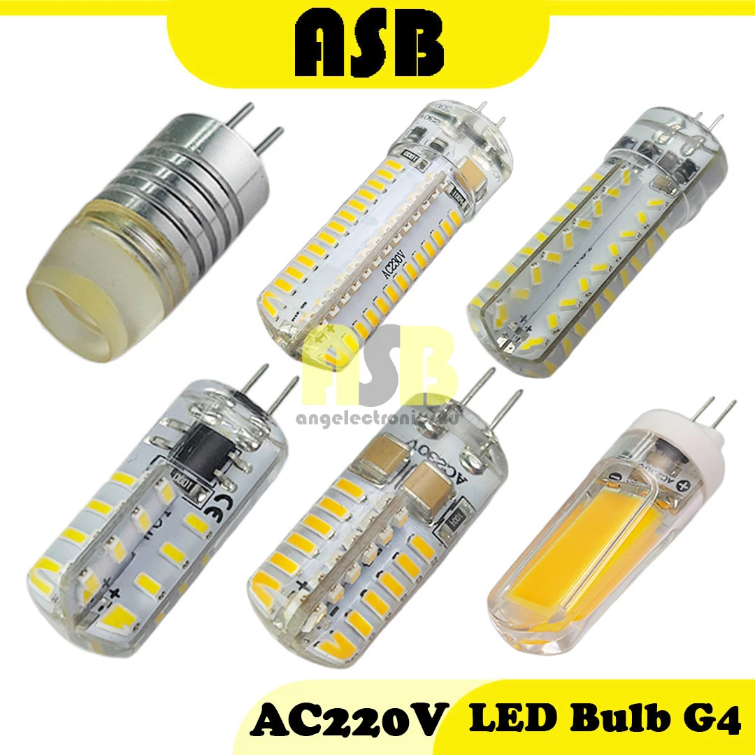 (1pc) LED Bulb G4 AC220V  ( 1.5W / 2W / 2.5W / 3W / 4W / 5W ) ( Daylight / Warm White )