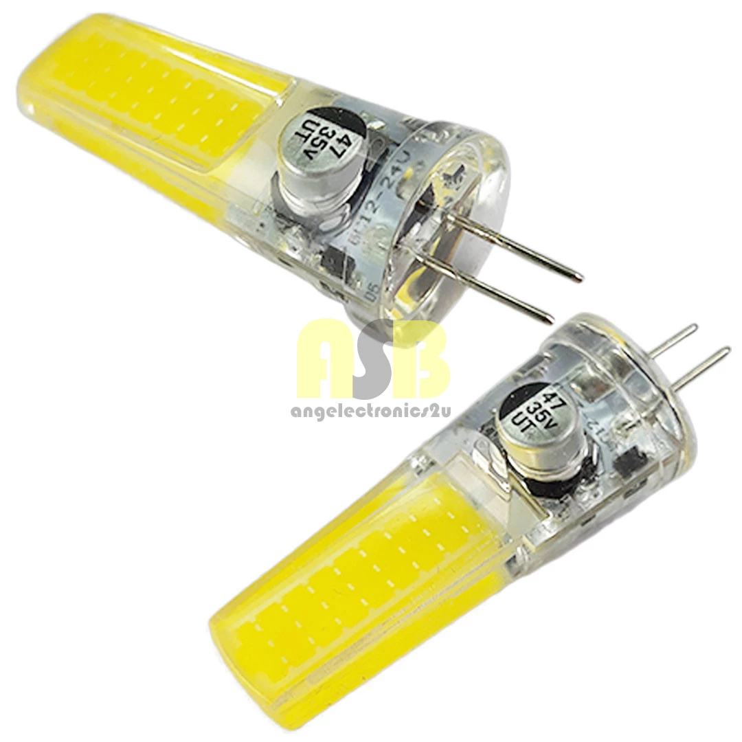 (1pc) LED Bulb G4 AC/DC 12V - 24V  ( 5W ) ( Daylight / Warm White )