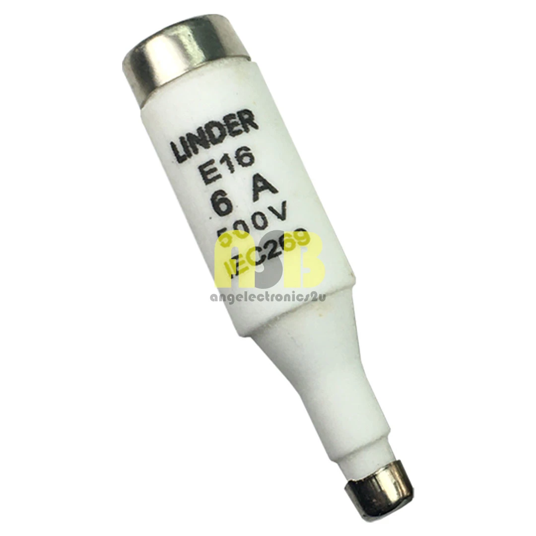 (1pc) Bottle Fuse Link E16 AC500V ( 6A / 8A / 10A / 12A / 16A / 20A / 25A / 30A )