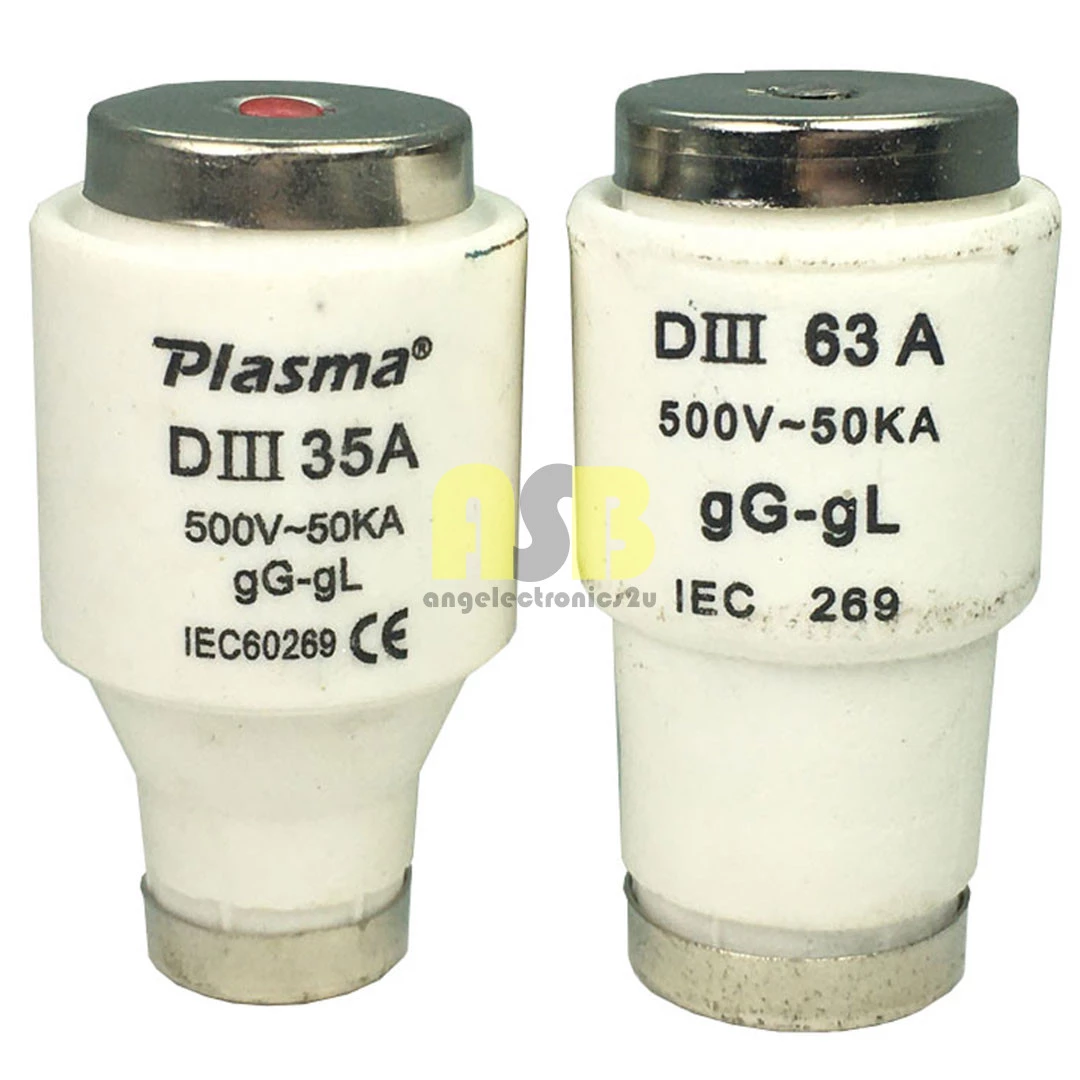 (1pc) Bottle Fuse Link E33-DIII AC500V ( 35A / 40A / 50A / 63A )