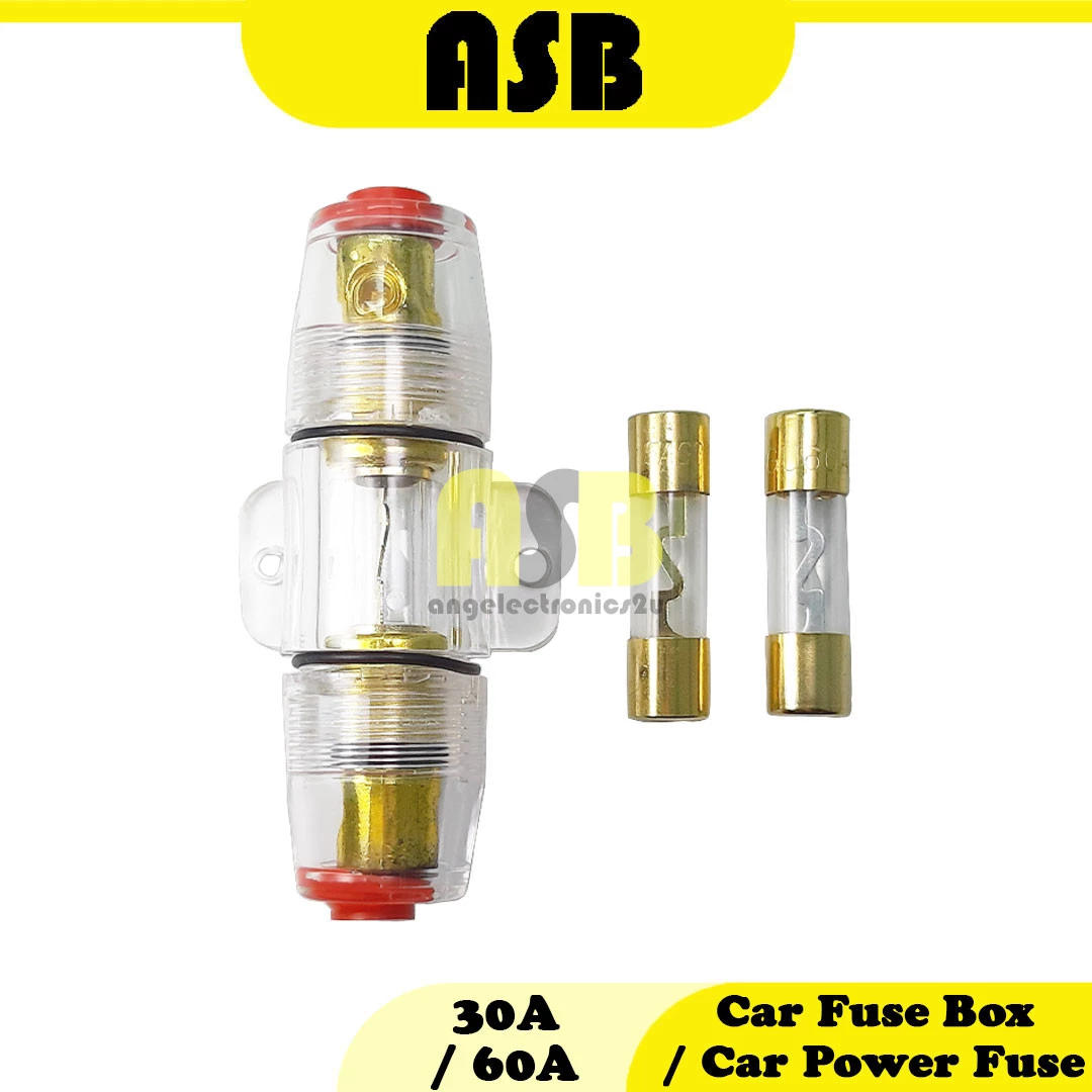 (1pc) Car Fuse Box / Car Power Fuse ( 30A / 60A )